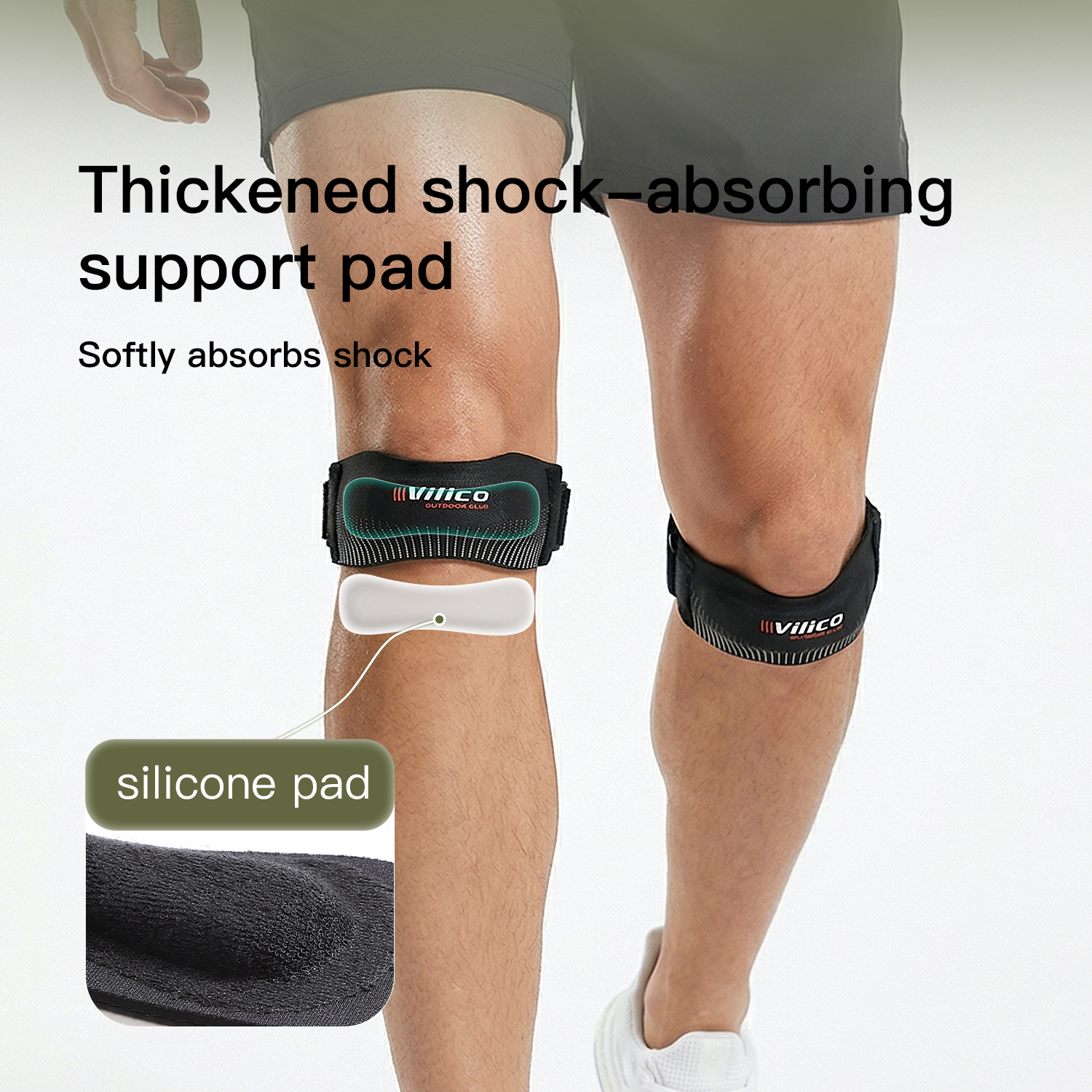 Compression Knee Sleeve - 1PC Copper Knee Brace for Arthritis