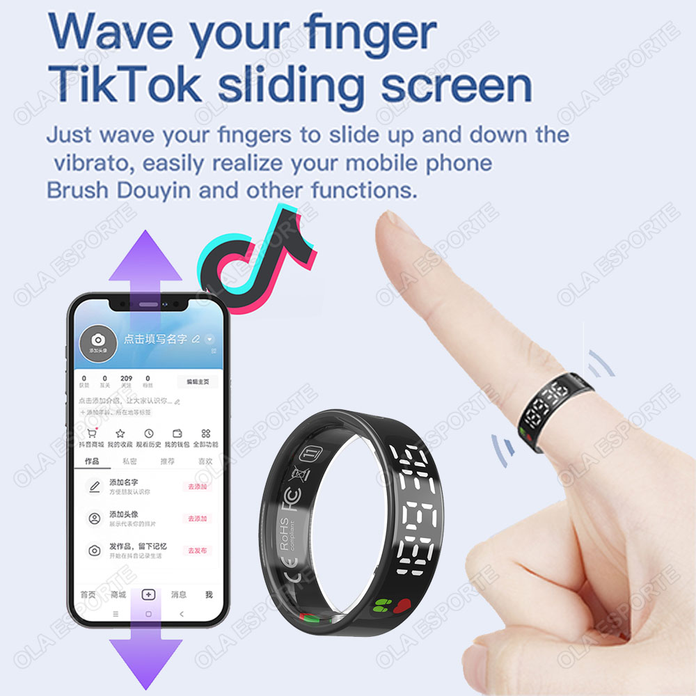 SR08 Smart Ring with Charging  - Blood Oxygen Monitor incelemesi ve fiyatı
