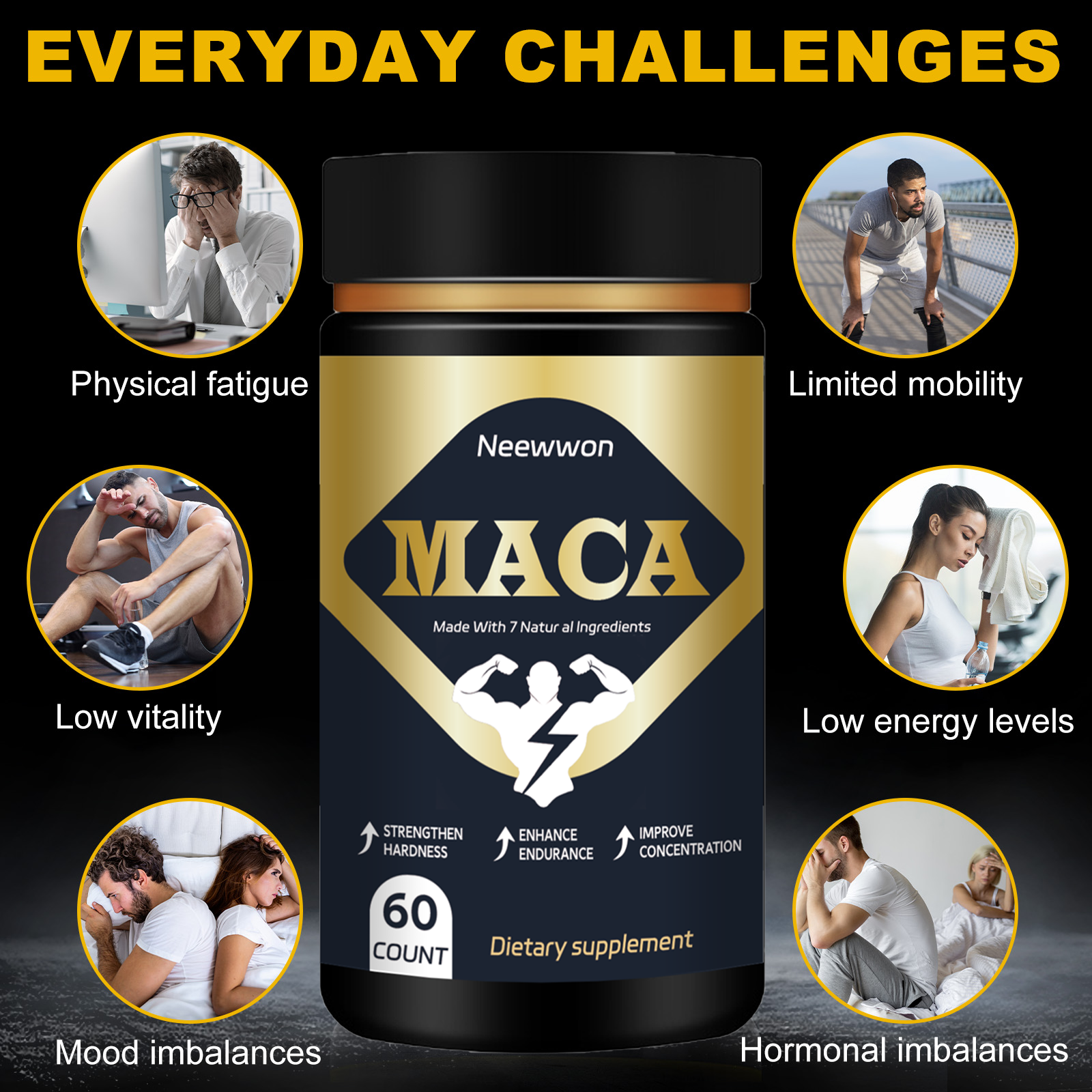 Neewwon Natural Maca Root Supp - Health Wellness Day incelemesi ve fiyatı