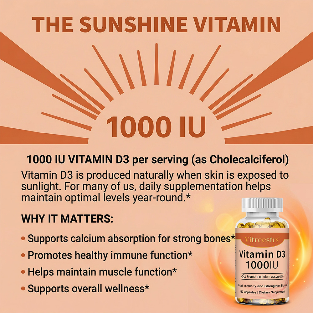 Vitamin D3 1000 IU Capsules, S - Health Wellness Day incelemesi ve fiyatı