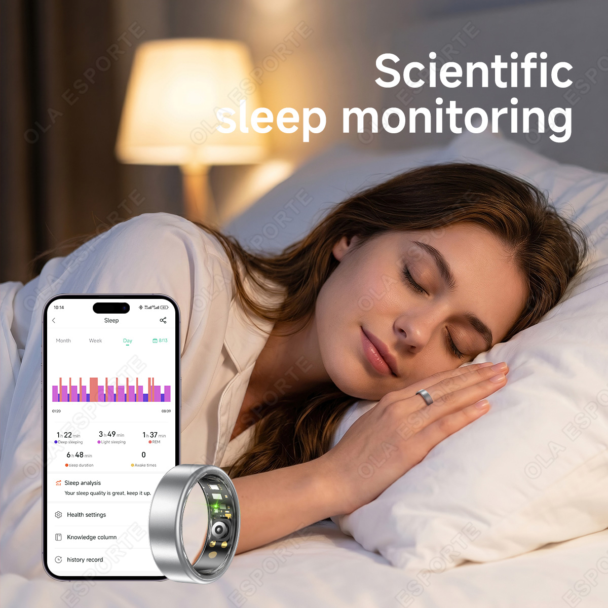 All Size（6-14） Smart Ring for  - Blood Oxygen Monitor incelemesi ve fiyatı