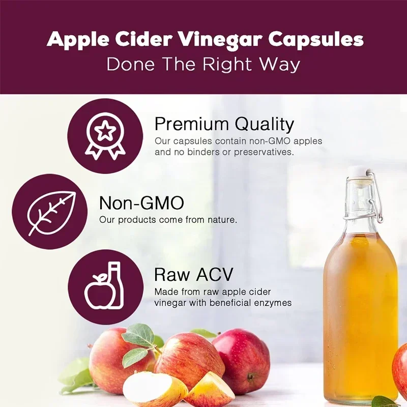 Apple Cider Vinegar Capsules - - Health Wellness Day incelemesi ve fiyatı
