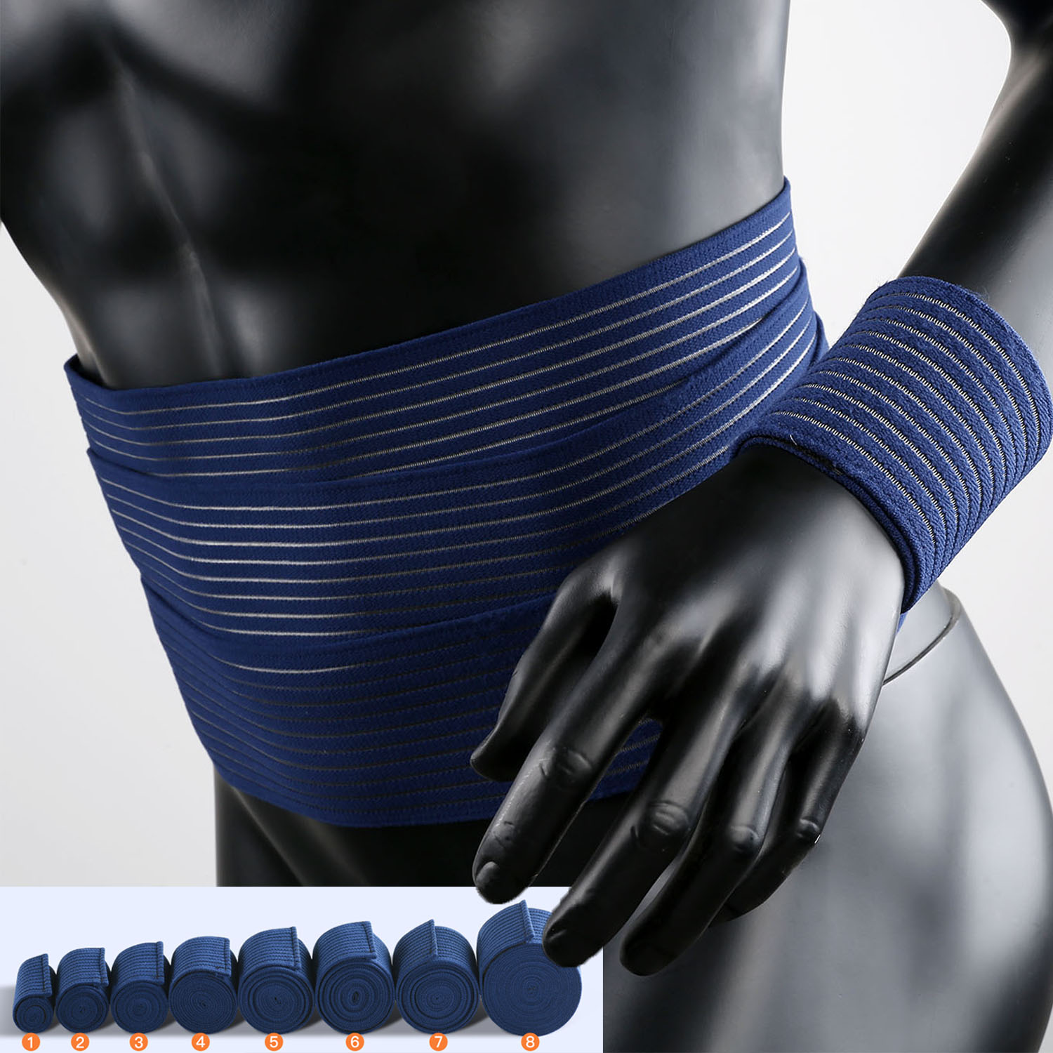 1 PC Tape Compression Bandage  - Compression Knee Sleeve incelemesi ve fiyatı