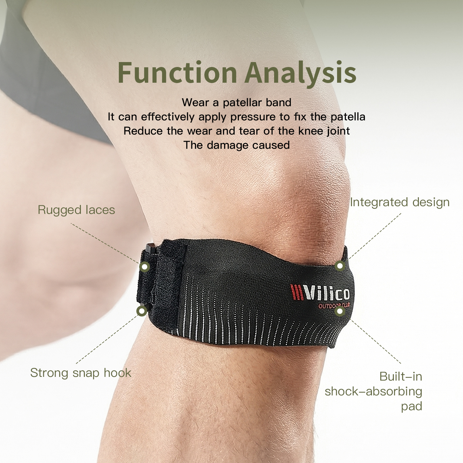 1PC Copper Knee Brace for Arth - Compression Knee Sleeve incelemesi ve fiyatı
