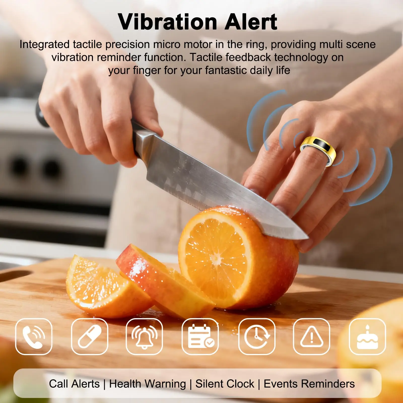 Smart Ring with Vibration Remi - Blood Oxygen Monitor incelemesi ve fiyatı