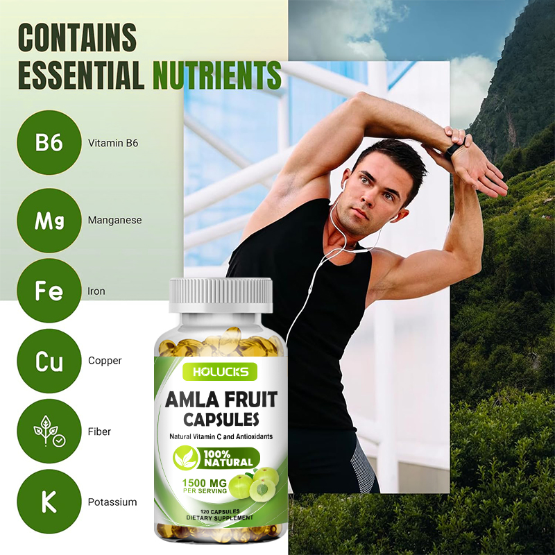 HOLUCKS Amla Fruit Extract Cap - Health Wellness Day incelemesi ve fiyatı