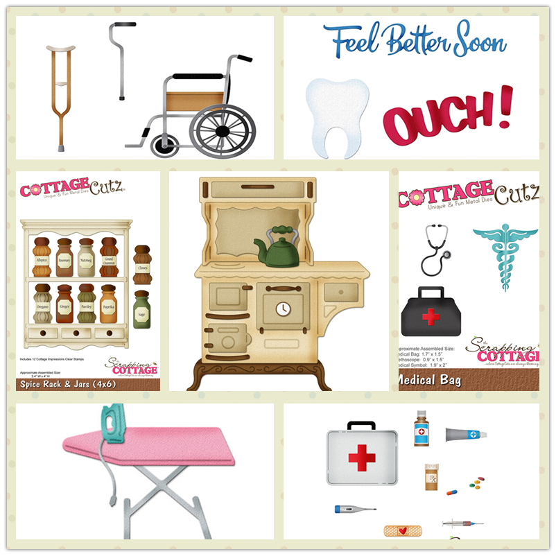 Nurse Doctor Metal Cutting Die - Health Wellness Doctor incelemesi ve fiyatı