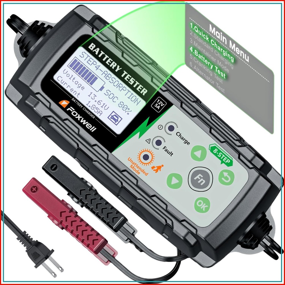 12V Car Battery Charger & Test - Health & Wellness Expo incelemesi ve fiyatı