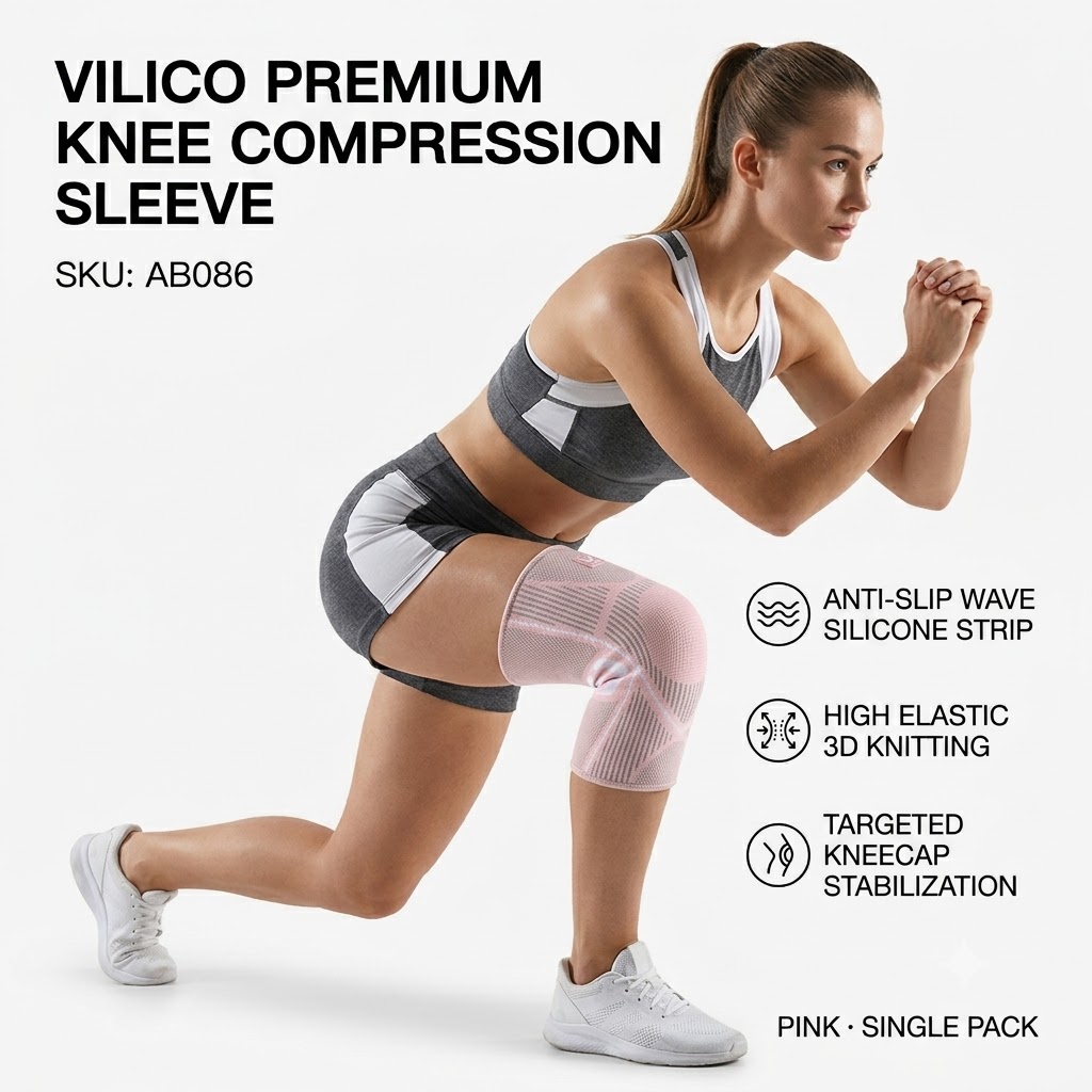 1PC Knee Pads Compression Knee - Compression Knee Sleeve incelemesi ve fiyatı