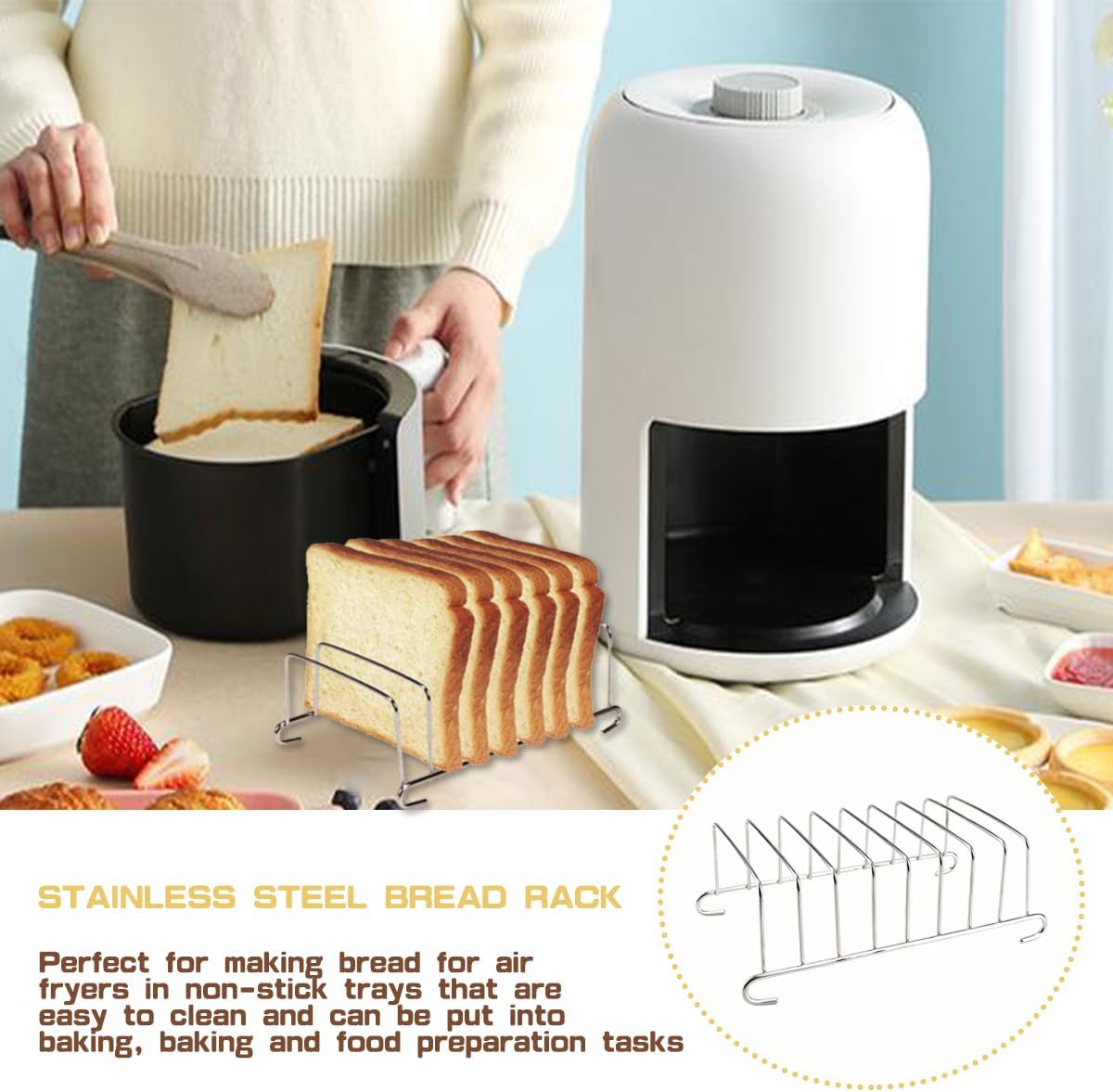 1Pcs Stainless Steel Toast Bre - Health Wellness Items incelemesi ve fiyatı