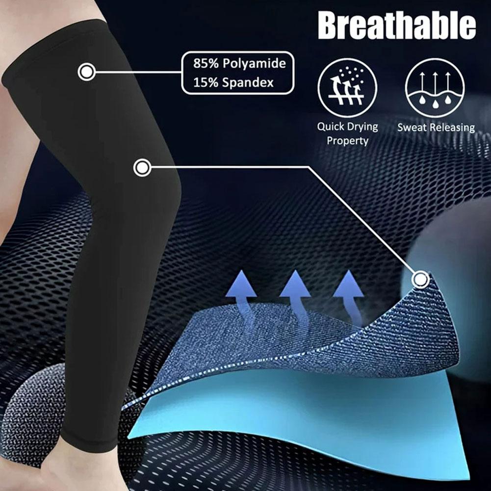 Sun Protection Leg Covers Leg  - Compression Knee Sleeve incelemesi ve fiyatı