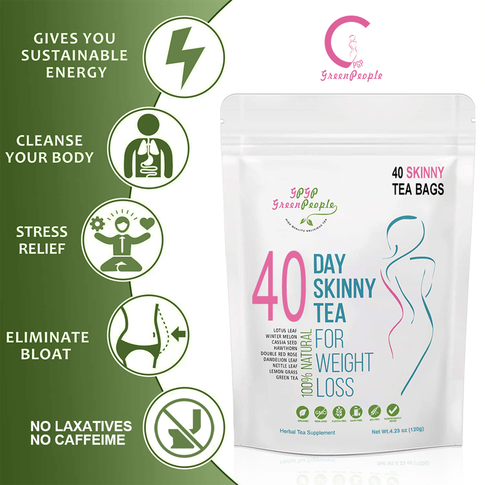 Natural 40 Days Herbal Skinny  - Health Wellness Items incelemesi ve fiyatı