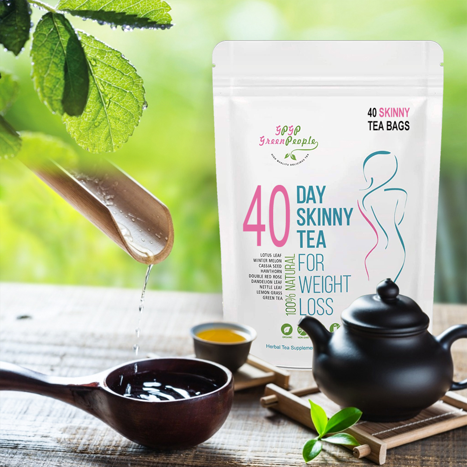 Natural 40 Days Herbal Skinny  - Health Wellness Items incelemesi ve fiyatı