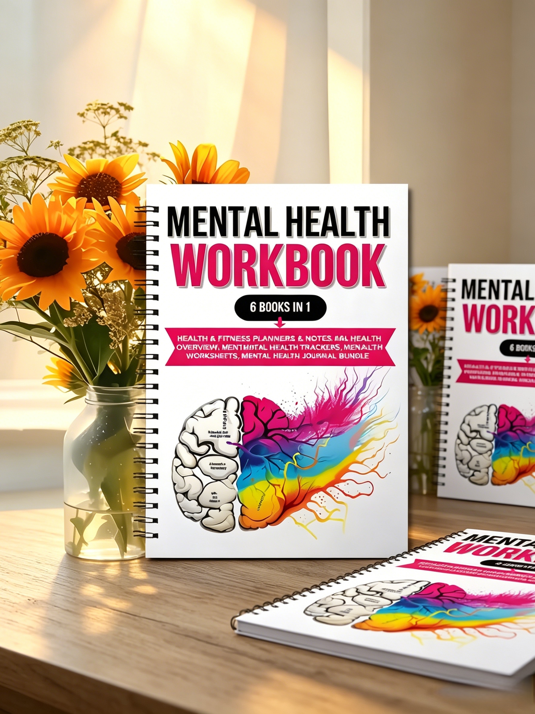 1pcs Mental Health Workbook &  - Health Wellness Login incelemesi ve fiyatı