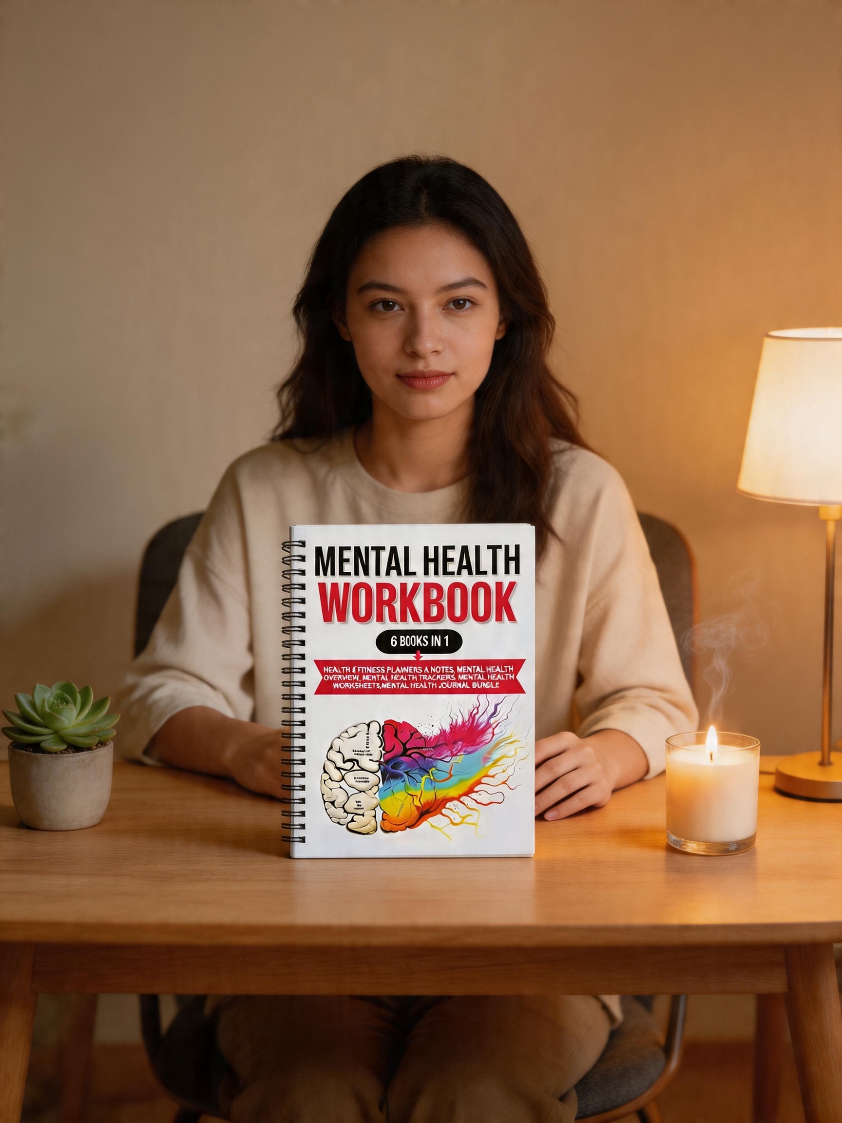 1pcs Mental Health Workbook &  - Health Wellness Login incelemesi ve fiyatı