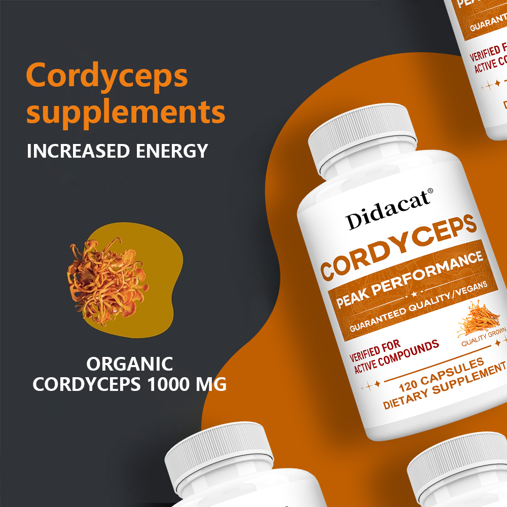 Cordyceps Mushroom Capsules 10 - Health Wellness Day incelemesi ve fiyatı
