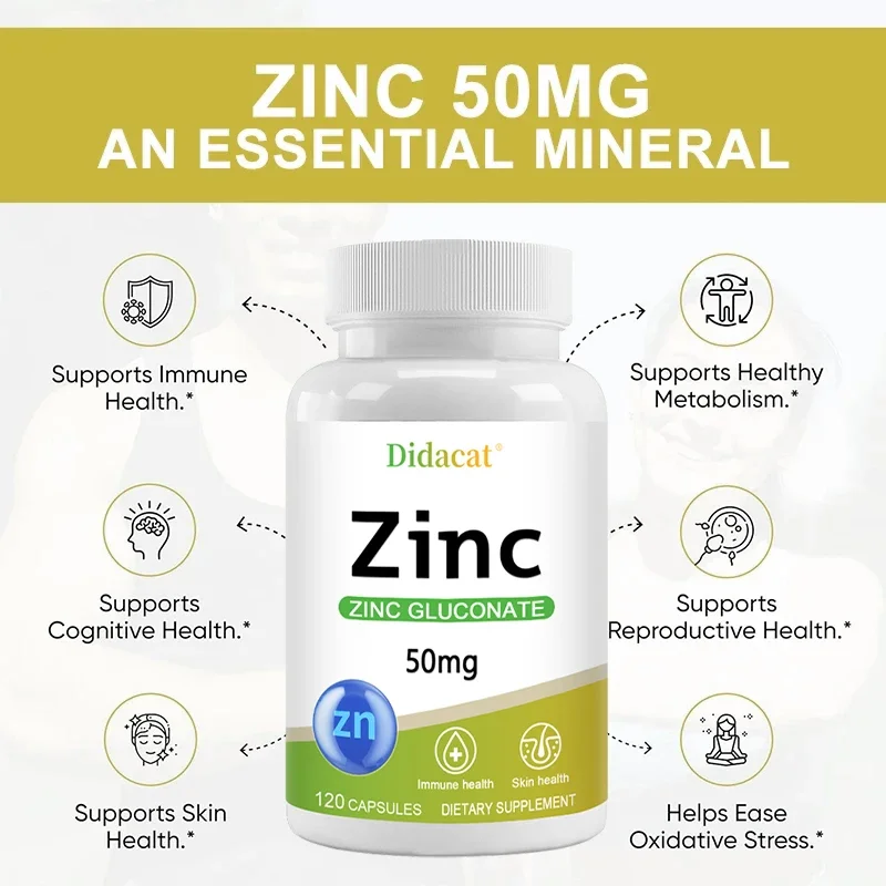 Zinc 50 Mg - with Zinc Glucona - Health Wellness Day incelemesi ve fiyatı