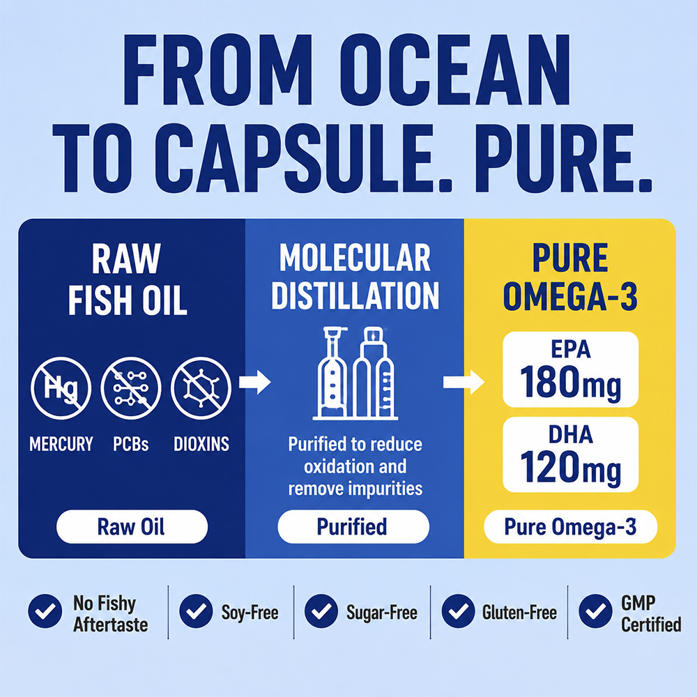 Deep Sea Omega 3 Fish Oil Soft - Health Wellness Day incelemesi ve fiyatı