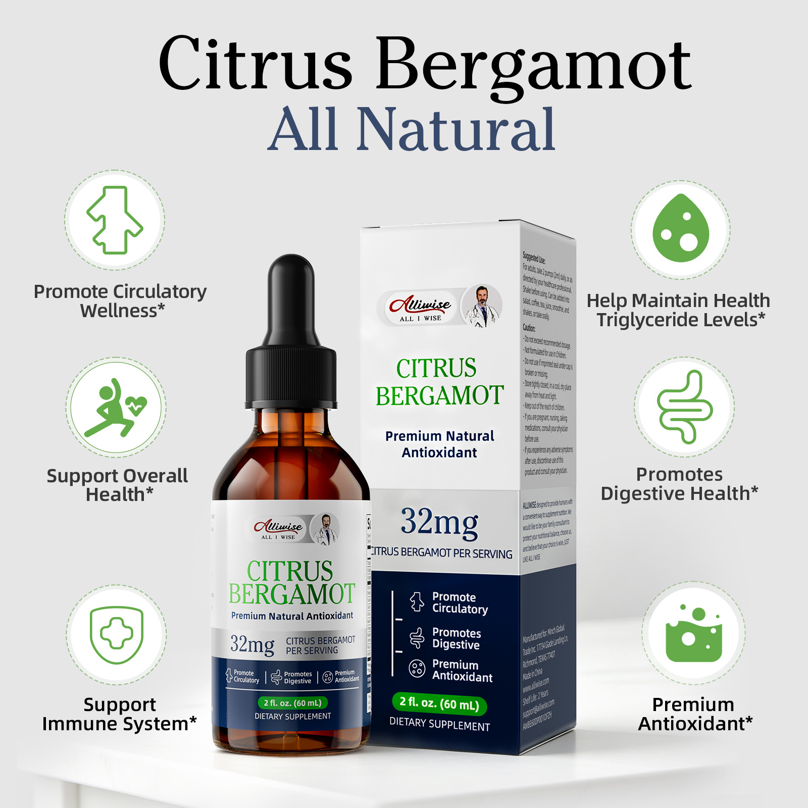 Premium Citrus Bergamout  Drop - Health Wellness Day incelemesi ve fiyatı